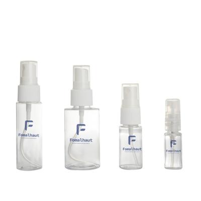 China Fomalhaut Cylinder Flat Shoulder 5ml 15ml 30ml 50ml Cosmetic Environmental Recycled PET Spray Bottle for sale