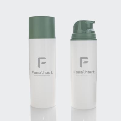 China Fomalhaut Cosmetic 150ml Airless Pump Bottle Eco - Friendly For Serum And Lotion for sale