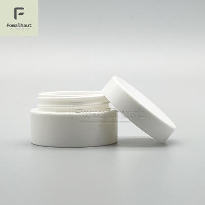 China 100% Compostable Custom Biodegradable Eye Cream Packaging Plastic Jars For Cosmetic Scrubs for sale