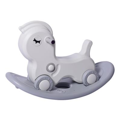 China Ride On Toy Cheap Price Children Playground Green Toddler Rocking Horse Toy Jumping Animal Unicorn To Ride On for sale