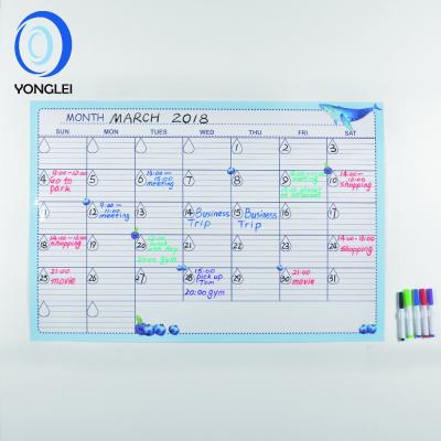 China Desktop Dry Erase Wall Calendar Planner Printing Premium Desktop Dry Erase Wall Calendar Planner Printing With Lamination 24X36 Inch 003-02-1B1 for sale