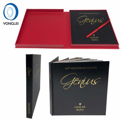 China Book printing with hard cover gold foil stamping hard cover book printing book printing with hard cover for sale