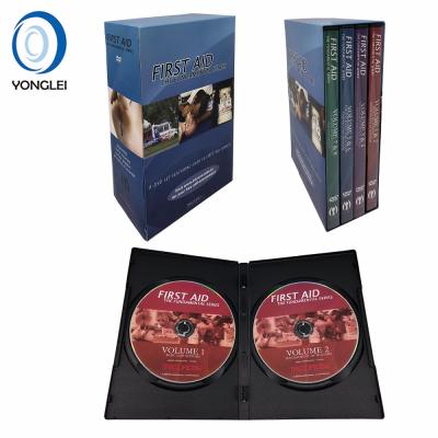 China 100% Virgin DVD Material Cheap DVD Case And CD DVD Replica Disc Packaging for sale