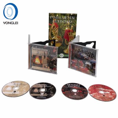 China 100% Virgin CD Reproduction Service CD Material Reproduction And CD Case With Jewelry Box for sale