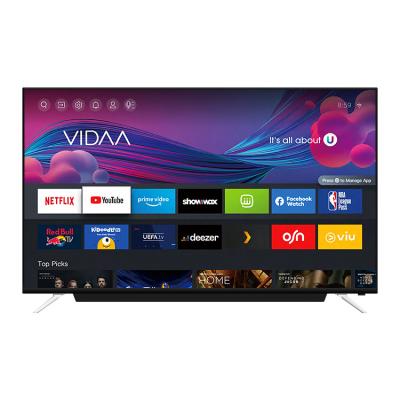 China TV 32inch DE1L lcd home television tv spoiled china tv ASANO 4k ultra hd tv screen smart webOS for sale