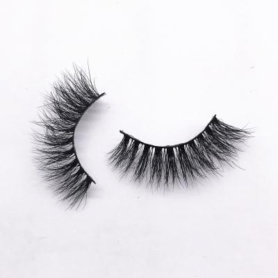 China 3D Real Mink Eyelash Light Natural Lashes for sale