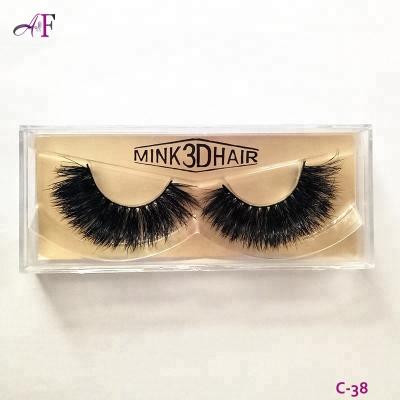 China Factory Price Beautiful Best Soft Handmade False Eyelashes 3d Mink Fur Lashes for sale