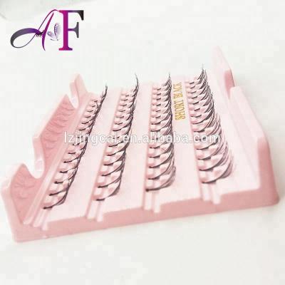 China Wholesale Quality Long 8mm Eyelash Extension Best 56 Different Knot Free Lashes Group False Eyelash Extension 56 Strands for sale