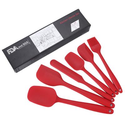 China Amazon Sustainable Hot Selling Silicone Cookware Set Eco Friendly Silicone Kitchen Utensil Set for sale