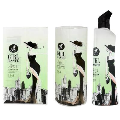 China Personal Care Custom Printed Moisture Proof Heat Wrap Shrink Sleeve Label PET Plastic 360 Shrink Film For Shrink Bands For Bottles Or Jars for sale