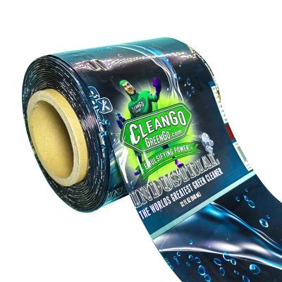 China GH-Print Moisture Proof Custom Printed Shrink Cut Sleeves Shrink 360 PET Plastic Heat Wrap Shrink Sleeve Label And Packaging Strips for sale