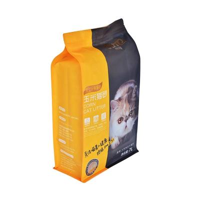 China GH-Print Custom Moisture Proof Digital Heat Seal Printing Smell Proof PVC Mylar Reusable Plastic Packaging Stand Up Pet Cat Food Zipper Bags for sale