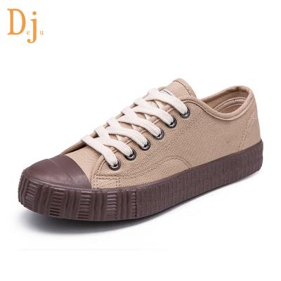 China High quality fashion non slip lace up custom made canvas shoes for men for sale