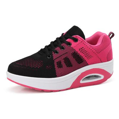 China PHYLON and Wholesale Air Cushion Knitted Upper Air Cushion Women's Sports Shoes Women Tennis Shoes Shake Up Shoes for sale