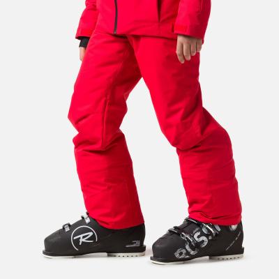 China Red Cheap Price Breathable Boys Girls Anti-UV Snow Ski Pants For Kids Children for sale