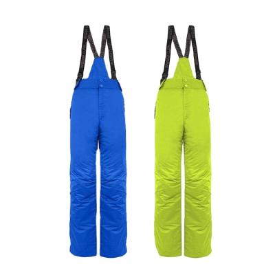 China Casual Hot Sale OEM Blue Winter Custom Protect Mens Suspenders Ski Pants for sale