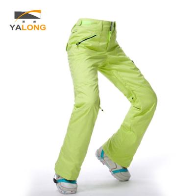 China New Arrival Breathable Ready Plus Size 4xl Ski Snow Suit Blue Yellow Rise Pants for sale