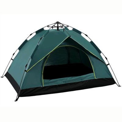 China Type Quick Automatic Instant Tent Family 3-4 Person House Tent Outdoor Sport Instant Camping Tube Tents for sale