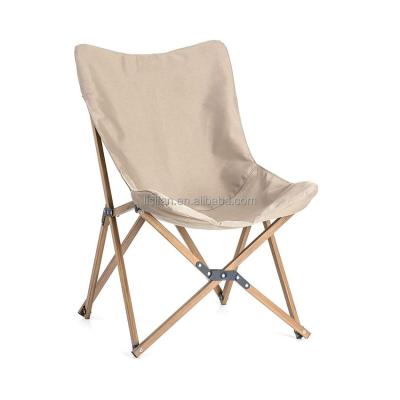 China Simple Folding Camp Chair Outdoor Comfortable Portable Lightweight Aluminum Folding Camping Chair for sale