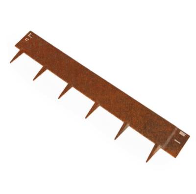 China Minimalist Low Price Corten Steel Garden Elevate Raised Bed Border Garden Edge for sale