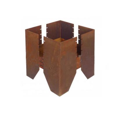 China Adjustable Height Outdoor Fire Can Be Customized Surviving Metal Steel Furnace Surviving Steel Fire Pit for sale