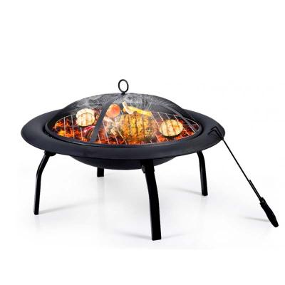 China 3mm Thickness Modern Indoor Outdoor Outdoor Smokeless Log Burner Camping Fire Pit Corten Steel Mine Bowl Heater for sale