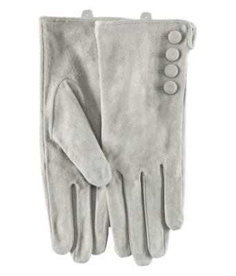 China Simple Classic Suede Leather Winter Windproof Gloves For Women for sale