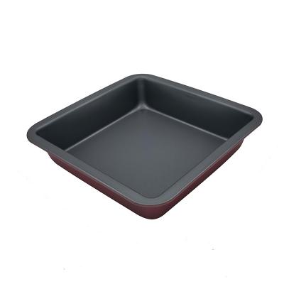 China JIANGXIN Sustainable Non-Stick Carbon Steel Baking Toast Pan Loaf Baking Tool Bread Tray Chiffon Cake Pan Kitchen Bakeware for sale