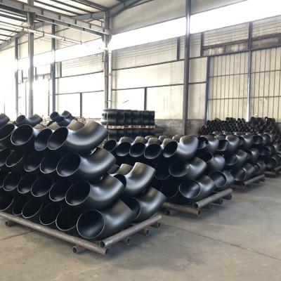 China Pipe lines connect schedule 40 80 carbon steel a234 wpb-w pipe fittings for sale