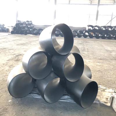 China Pipe Lines Connect A234 WPB Long Radius Carbon Steel Pipe Fittings Elbow for sale