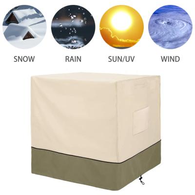 China Contemporary Square Durable Premium Air Conditioning Windproof Protective Heavy Duty Waterproof Dustproof Outdoor Cover for sale