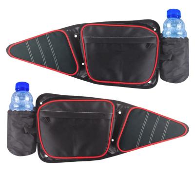 China 1 Pair Eco-Friendly Side Door Bags Fits Polaris Rzr XP4 1000/Turbo/S4 Off Road 1000 Pair Knee Pad for sale