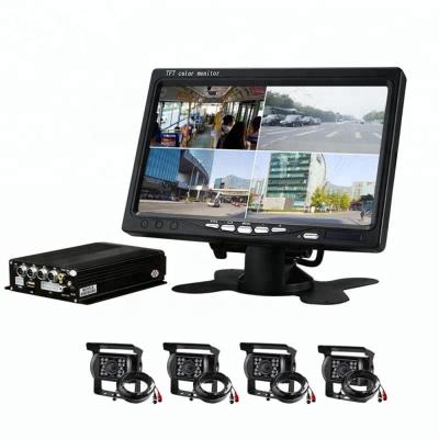 China 4CH Mobile Channel 1080P DVR Support 3G 4G WiFi GPS MDVR with Car/Bus/Truck/Vehicles Camera Recorder 150mm*147mm*40mm for sale