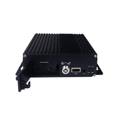 China Waterproof / H.265 mobile 4 channel car 4 pin aviation shockproof connector DVR with dual sd card with 3g 4g wifi gps mdvr for sale