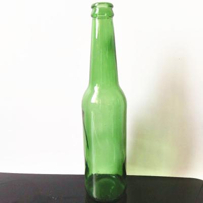 China 330ml Beverage Food Grade Geen Glass Use Bottle For Beer /Soda Water / Sparkling Water for sale