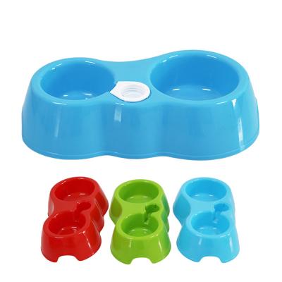 China Wholesale Cheaper Price High Quality Plastic Slip Pet Feeder Bowl Viable Anti Around Slow Plastic Dog Feeding Bowl for sale