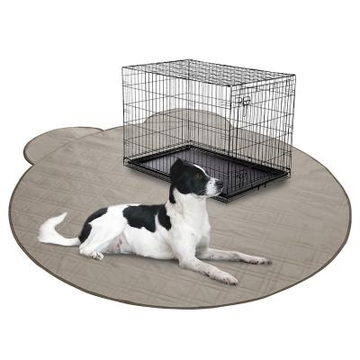 China Wholesale Luxury Foldable Easy Clean Outdoor Waterproof Multi-use Car Pet Cage Training Pet Cage Training Pet Mat Custom Mat Custom for sale