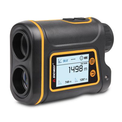 Chine 1500m 1000m 800m Touch LCD Laser Distance Meter Golf Hunting Laser Rangefinder 1104x72x41mm Telescope Tool Range Finder Caster Tape Measure à vendre