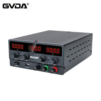 중국 GVDA USB DC Regulated Laboratory Power Supply 30V 10A 60V 5A Adjustable Voltage Regulator Stabilizer Switch Bench Power Source SPS-H3010 SPS-H605 SPS-H305 판매용