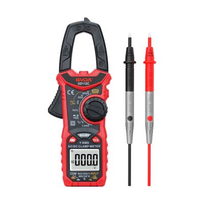 China GVDA GD112C AC Digital Clamp Meter Multimeter Pinza Amperimetrica RMS High Precision Capacitance NCV True Ohm Hz Tester GD112C Te koop