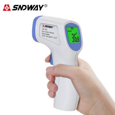 Cina ABS Plastic 20PCS Digital Household Home Use Non-contact Infrared Thermometer Termometro Infravermelh Temperature Gun Outdoor Meter in vendita