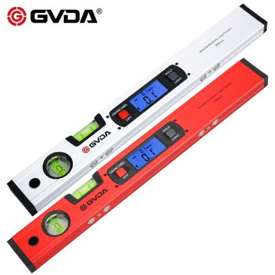 China GVDA Electronic Box GD-H400M GD-H400 GD-Y400M GD-Y400M GD-Y400M Goniometer Spirit Level Bubble 360 ​​Degree Angle Slope Meter Digital Ruler Inclinometer Magnetic Protractor à venda