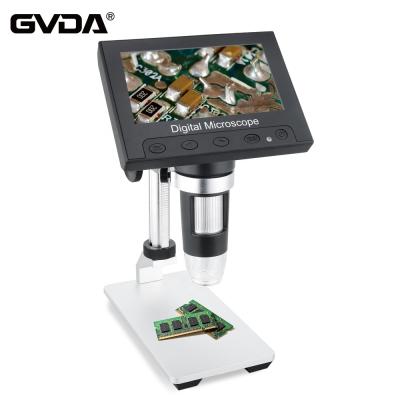 中国 GVDA 4.3Inch HD LCD Display Electroni Video Microscope Digital Welding Handheld Microscope With LED Light Source 1/6.5