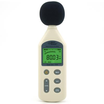 China 30-130dBA Digital Sound Level Meter LCD Decibel Meter Noise Measuring Instrument High Accuracy DB Monitoring Tester AR824 à venda