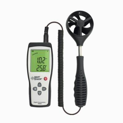 중국 Digital Wind Speed ​​Meter Anemometer Gauge Air Wind Speed ​​Meter 45m/s With Temperature Measurement Data Stand 295g/220X65X30mm 판매용