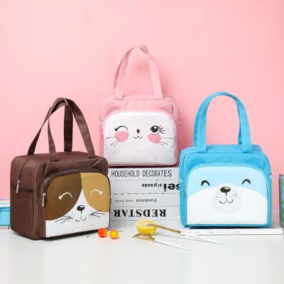 China Waterproof Cute Kids Cooler Bag Insulated Backpack For Picnic Cartoon Children Kids School Lunch Bag Wholesale for sale