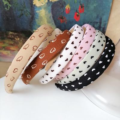 China New Fashion Women Fashion Wide Sponge Wide Sponge Elastic Headband Hairband Hair Accessories for sale