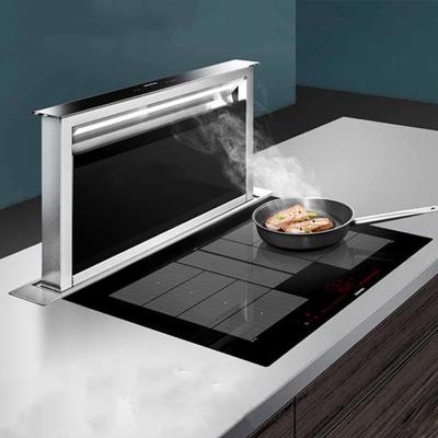 China Household Skin Household Kitchen Automatic Downdraft Chain Cleaning Hood for sale