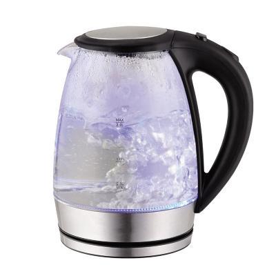 China Keep Warm 2 Liter Mini White Instant Electric Hot Water Glass Wholesale Kettle for sale