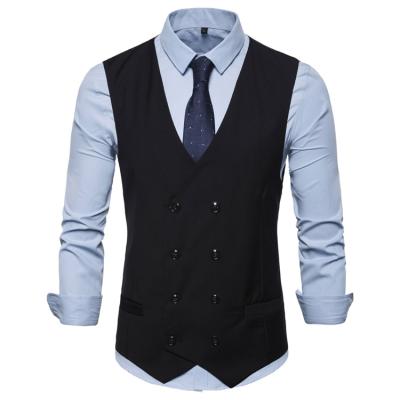 China New Design Single Breasted Paisley Bow Tie Handkerchief Vest Waistcoat QUICK DRY Slim Fit Cotton Blend For Men for sale